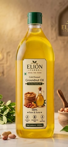 Cold Pressed Groundnut Oil